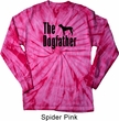 The Dog Father Black Print Long Sleeve Tie Dye Shirt
