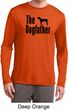 The Dog Father Black Print Mens Moisture Wicking Long Sleeve Shirt
