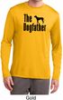 The Dog Father Black Print Mens Moisture Wicking Long Sleeve Shirt