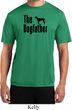 The Dog Father Black Print Mens Moisture Wicking Shirt