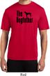 The Dog Father Black Print Mens Moisture Wicking Shirt