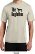 The Dog Father Black Print Mens Moisture Wicking Shirt