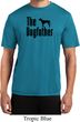 The Dog Father Black Print Mens Moisture Wicking Shirt