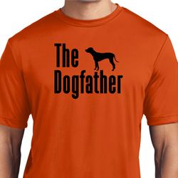 The Dog Father Black Print Mens Moisture Wicking Shirt The Dog Father Black Print Mens Moisture Wicking Shirt
