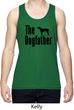 The Dog Father Black Print Mens Moisture Wicking Tanktop