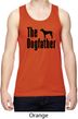 The Dog Father Black Print Mens Moisture Wicking Tanktop