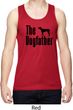 The Dog Father Black Print Mens Moisture Wicking Tanktop