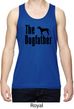 The Dog Father Black Print Mens Moisture Wicking Tanktop