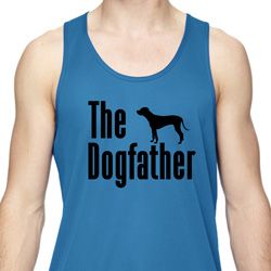 The Dog Father Black Print Mens Moisture Wicking Tanktop The Dog Father Black Print Mens Moisture Wicking Tanktop