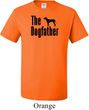 The Dog Father Black Print Mens Tall Shirt