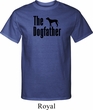 The Dog Father Black Print Mens Tall Shirt