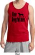 The Dog Father Black Print Mens Tank Top