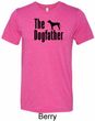 The Dog Father Black Print Mens Tri Blend Crewneck Shirt