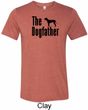 The Dog Father Black Print Mens Tri Blend Crewneck Shirt