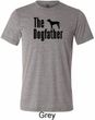 The Dog Father Black Print Mens Tri Blend Crewneck Shirt