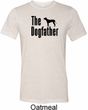 The Dog Father Black Print Mens Tri Blend Crewneck Shirt