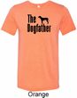 The Dog Father Black Print Mens Tri Blend Crewneck Shirt