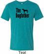 The Dog Father Black Print Mens Tri Blend Crewneck Shirt