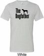 The Dog Father Black Print Mens Tri Blend Crewneck Shirt