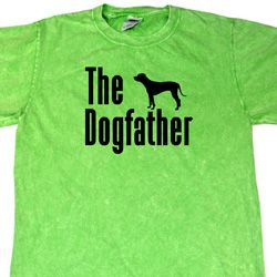 The Dog Father Black Print Mineral Tie Dye Shirt The Dog Father Black Print Mineral Tie Dye Shirt