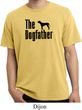 The Dog Father Black Print Pigment Dyed Shirt
