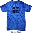 The Dog Father Black Print Spider Tie Dye Shirt