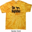 The Dog Father Black Print Spider Tie Dye Shirt