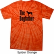 The Dog Father Black Print Spider Tie Dye Shirt