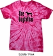 The Dog Father Black Print Spider Tie Dye Shirt