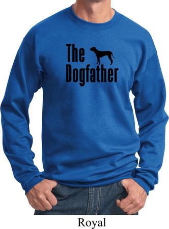 The Dog Father Black Print Sweatshirt