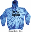 The Dog Father Black Print Tie Dye Hoodie