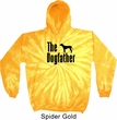 The Dog Father Black Print Tie Dye Hoodie