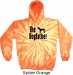 The Dog Father Black Print Tie Dye Hoodie