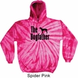 The Dog Father Black Print Tie Dye Hoodie
