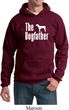 The Dog Father White Print Hoodie