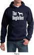 The Dog Father White Print Hoodie
