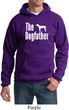The Dog Father White Print Hoodie