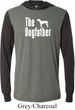 The Dog Father White Print Lightweight Hoodie Tee