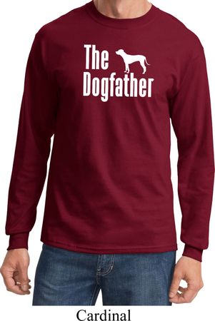 The Dog Father White Print Long Sleeve Shirt