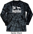 The Dog Father White Print Long Sleeve Tie Dye Shirt