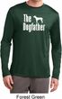 The Dog Father White Print Mens Moisture Wicking Long Sleeve Shirt