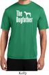 The Dog Father White Print Mens Moisture Wicking Shirt