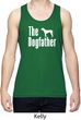 The Dog Father White Print Mens Moisture Wicking Tanktop