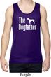 The Dog Father White Print Mens Moisture Wicking Tanktop
