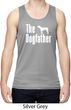 The Dog Father White Print Mens Moisture Wicking Tanktop
