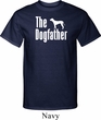 The Dog Father White Print Mens Tall Shirt
