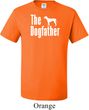The Dog Father White Print Mens Tall Shirt