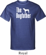 The Dog Father White Print Mens Tall Shirt