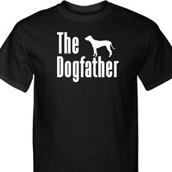 The Dog Father White Print Mens Tall Shirt The Dog Father White Print Mens Tall Shirt