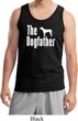 The Dog Father White Print Mens Tank Top